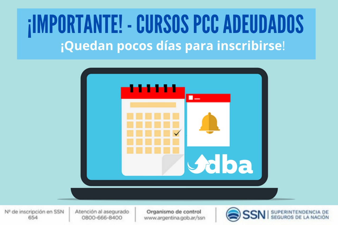 IMPORTANTE- CURSOS PCC ADEUDADOS