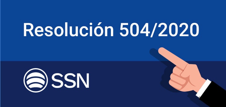 Resolución 504/2020 - 