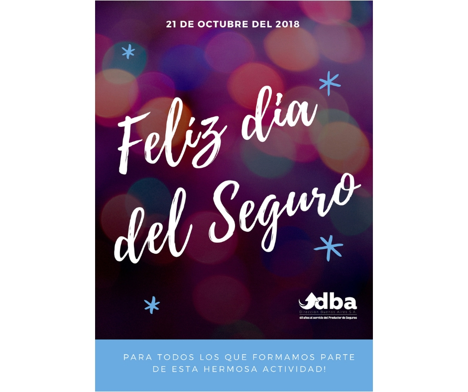 21 de Octubre, Día del Seguro
