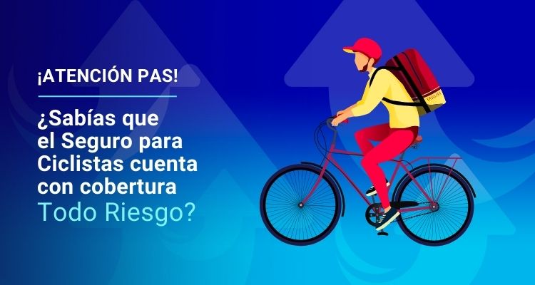 Seguro para ciclistas.