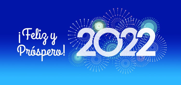 Feliz y próspero Año nuevo