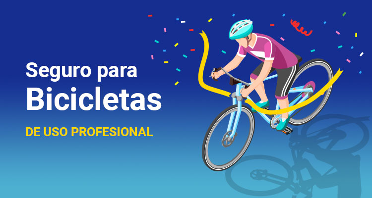 Seguro para Bicicletas de uso profesional